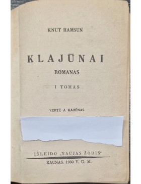 Klajūnai