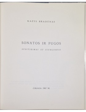 Sonatos ir Fugos 