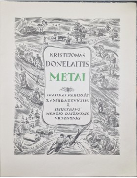 Kristijonas Donelaitis. Metai 