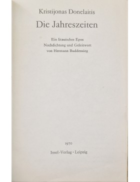 Die Jahreszeiten