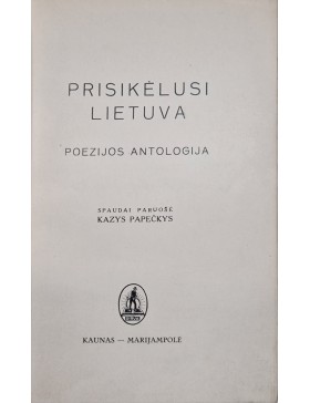 Prisikėlusi Lietuva