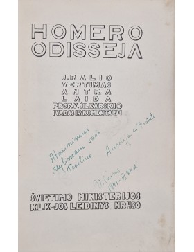 Homero Odisėja 