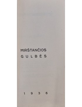 Mirštančios gulbės