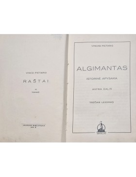 Algimantas. V. Pietario raštai