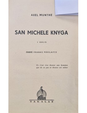 San Michele knyga