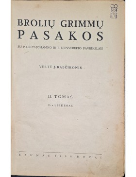 Brolių Grimų pasakos 