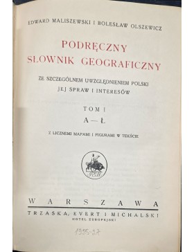 Podręczny Slownik Geograficzny