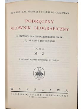 Podręczny Slownik Geograficzny