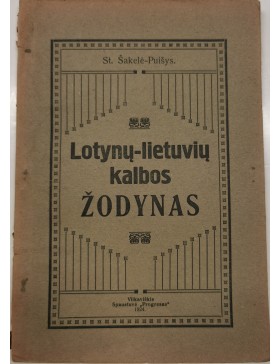 Lotynų- lietuvių kalbos žodynas