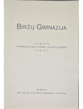 Biržų gimnazija