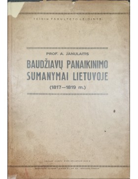 Baudžiavų panaikinimo sumanymai Lietuvoje