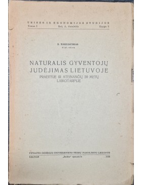 Naturalis gyventojų judėjimas Lietuvoje