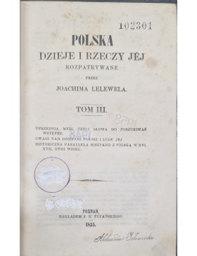 Polska Dzieje i Rzeczy jej Rozpatrywane