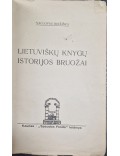 Lietuviškų knygų istorijos bruožai