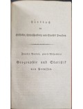 Handbluch der Geschichte, Erdbeschreibung  und Statistik Preussens