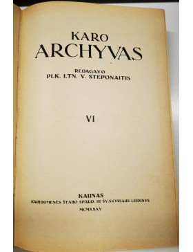 Karo archyvas