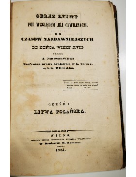 Obraz Litwy pod względem jej cywilizacyi