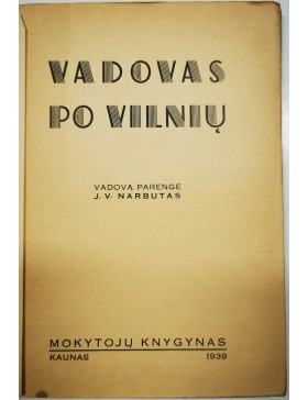 Vadovas po Vilnių 