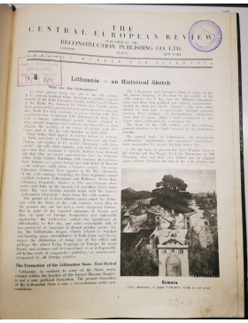 The central European review