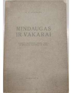 Mindaugas ir vakarai