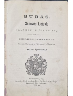 Budas. Senovės Lietuvių Kalnėnų ir Žemaiczių