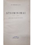 Atsiminimai 1914-1919