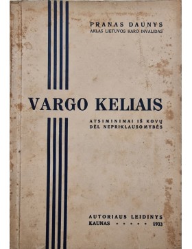 Vargo keliais