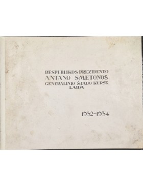 Respublikos Prezidento Antano Smetonos generalinio štabo kursų laida 1932-1934