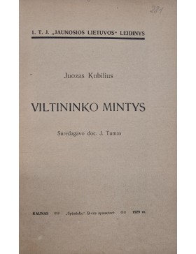 Viltininko mintys 