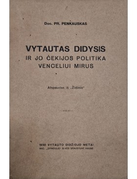 Vytautas Didysis ir jo Čekijos politika Venceliui mirus 