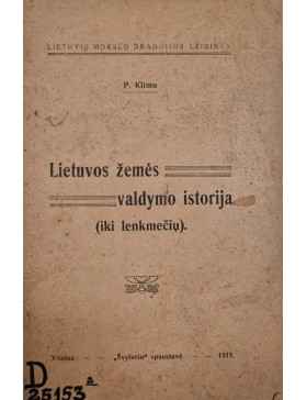 Lietuvos žemės valdymo istorija 