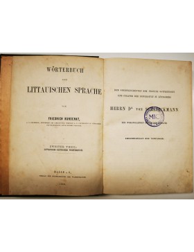 Worterbuch der Littauischen sprache