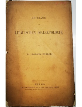 Beitrage Litauischen dialektologie