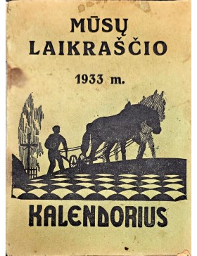 Mūsų laikraščio 1933 m. kalendorius