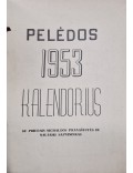 1953 Pelėdos kalendorius