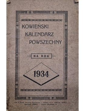 Kowienski kalendarz powszechny na rok 1934