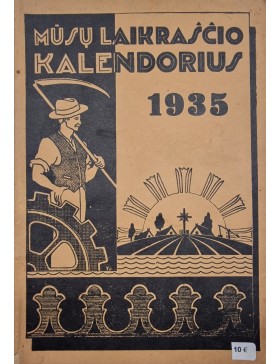 Mūsų laikraščio kalendorius 1935 m. 