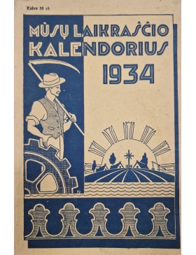 Mūsų laikraščio kalendorius 1934 m. 
