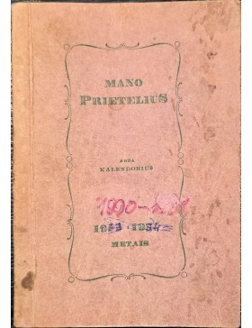 Mažasis Prietelius 1933- 1934 metam