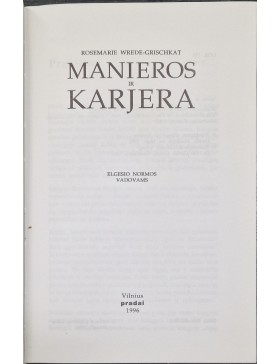 Manieros ir  karjera
