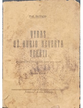 Vyras už kurio neverta tekėti 