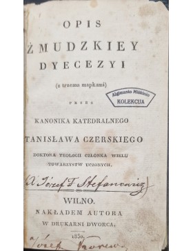Opis Žmudzkiey Dyecezyi