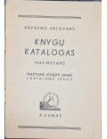 Knygyno antikvaro knygų katalogas 1940 metams