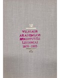 Vilniaus akademijos spaustuvės leidiniai 1576-1805