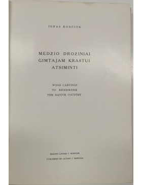 Medžio drožiniai gimtajam kraštui atsiminti