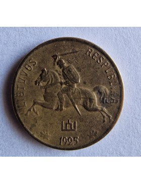 Lietuva 1 centas, 1925 m. 
