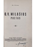 O. V. Milašius poetas