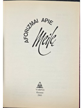 Aforizmai apie meilę