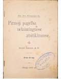Pirmoji pagelba nelaiminguose atsitikimuose 