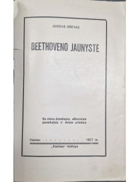 Beethoven Jaunystė